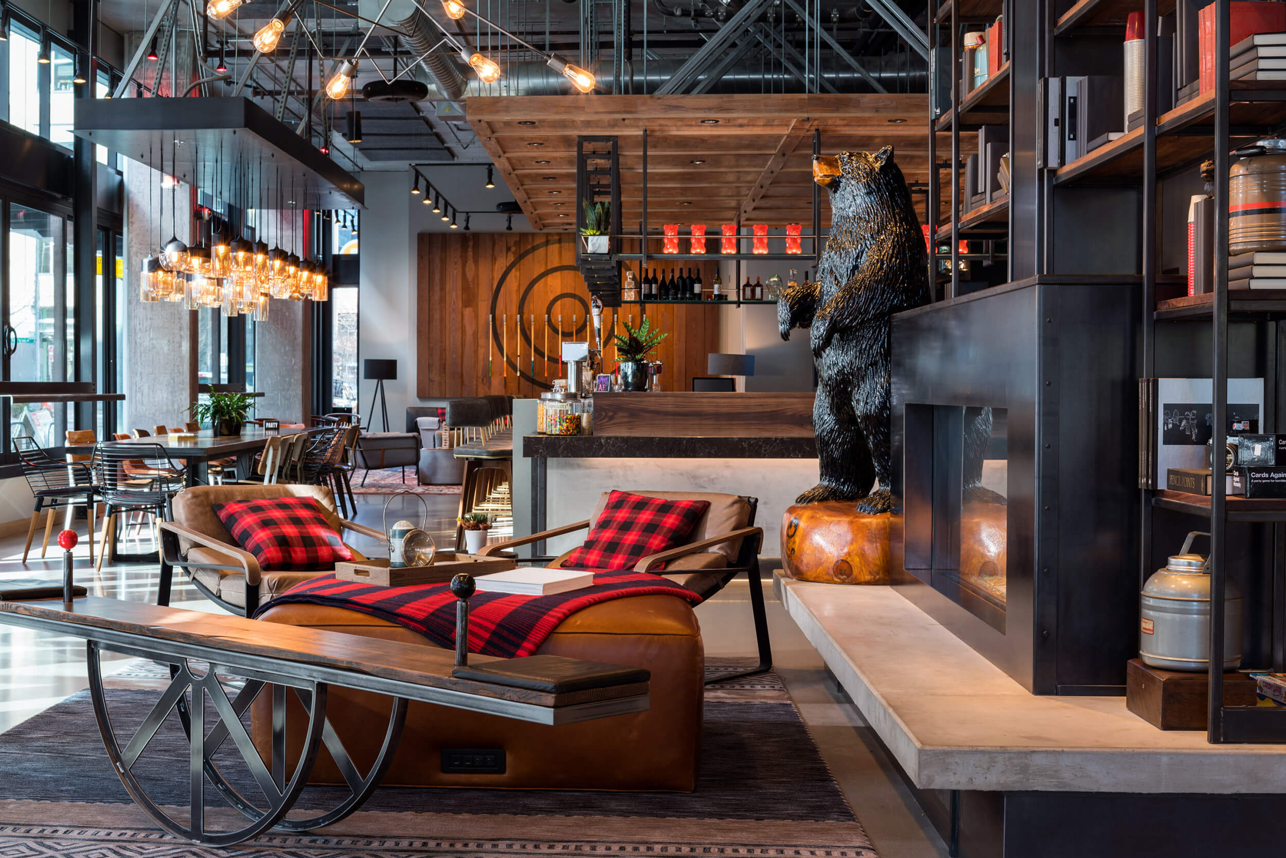 Custom hospitality interior detail