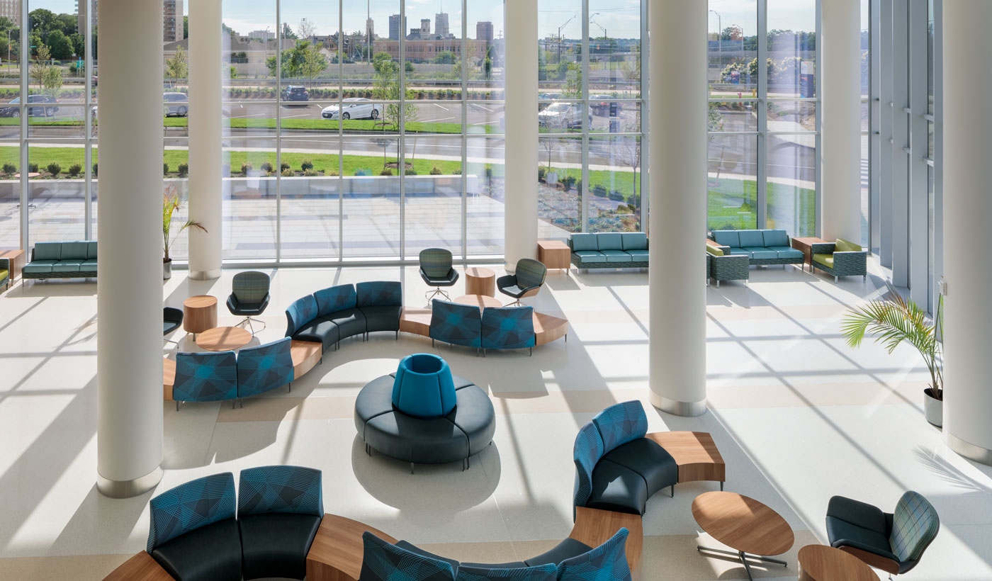 Durable, maintainable materials for high-use public spaces