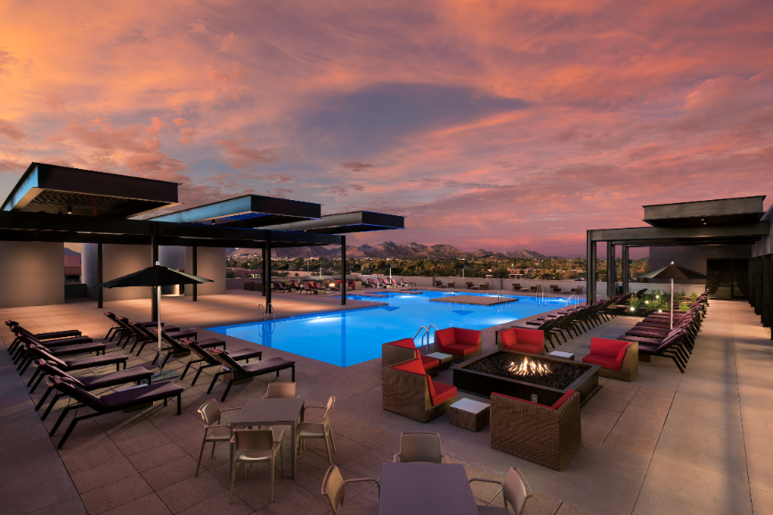 Multifamily and mixed-use amenity space
